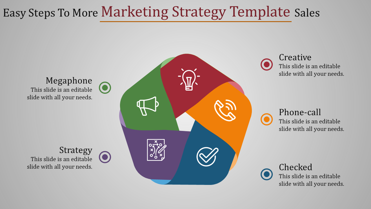 marketing strategy template-Easy Steps To More Marketing Strategy Template Sales